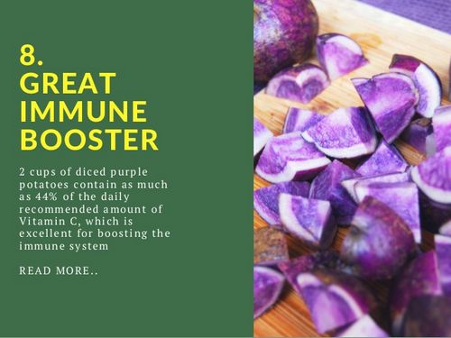 Health Benefits of Eating Purple Potatoes 